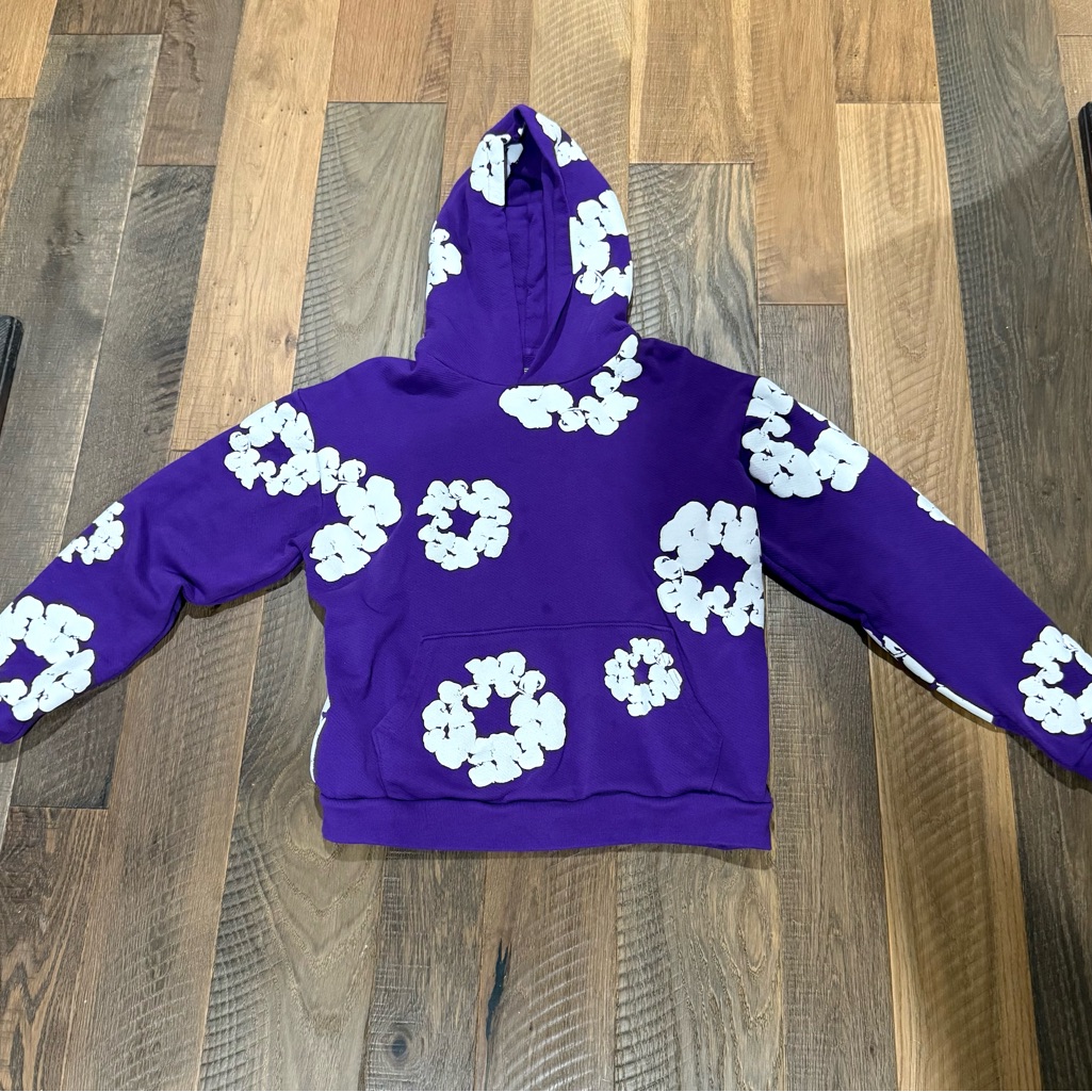 Purple Denim Tears The Cotton Wreath Sweatshirt